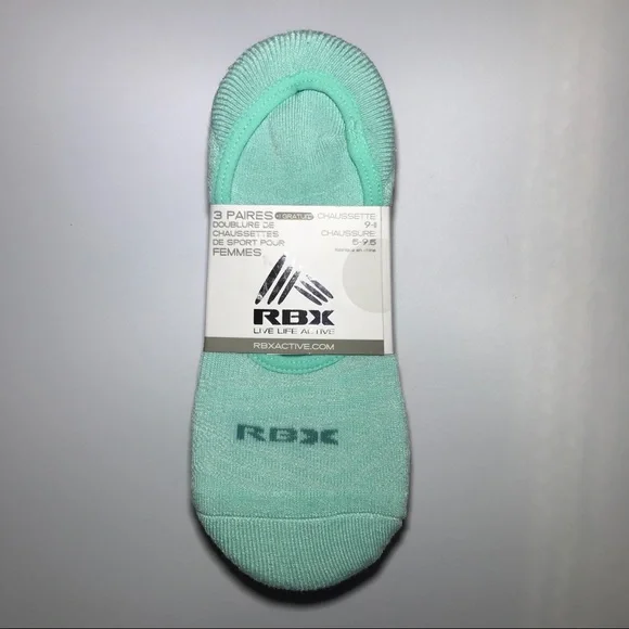 RBX women’s no show 4 pair size 5-9.5 - Picture 2 of 3